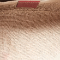 Pre Owned Gucci Red Microguccissima Leather Mini Nice Dome Bag