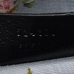 Pre Owned Gucci Green/Red Glazed Wicker Small Cestino Shoulder Bag