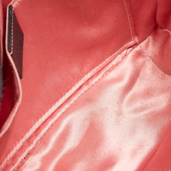 مملوكة مسبقًا Gucci Black Matelassé Velvet Mini GG Marmont Shoulder Bag