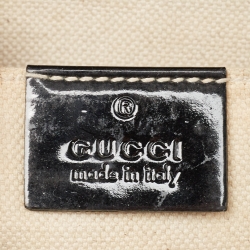 Pre Owned Gucci Black Patent Leather Medium Emily Chain Shoulder Bag