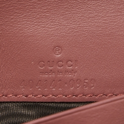 Pre Owned Gucci Multicolor GG Supreme Blooms Canvas Dionysus Wallet on Chain