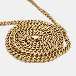 Pre Owned Gucci Brown Leather Super Mini Crossbody Bag