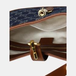 Gucci Blue Denim Jackie 1961 shoulder bag