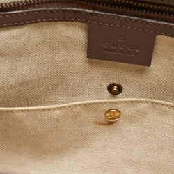 Pre Owned حقيبة يد غوتشي هورسبيت جلد سوداء