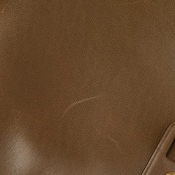 Pre Owned Gucci Green Leather Vintage Bamboo Bag