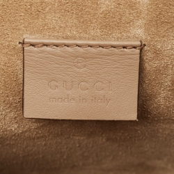 مملوكة مسبقًا Gucci Beige GG Supreme Canvas and Suede Mini Dionysus Shoulder Bag