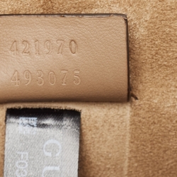 مملوكة مسبقًا Gucci Beige GG Supreme Canvas and Suede Mini Dionysus Shoulder Bag
