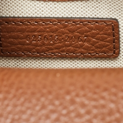 Pre Owned Gucci Brown/Blue GG Denim Mini Horsebit 1955 Crossbody Bag