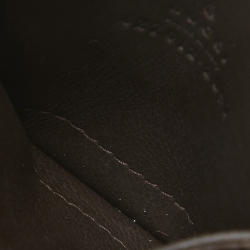 Pre Owned Gucci Brown GG Supreme Canvas and Leather Tian Card Holder 