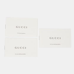 Pre Owned Gucci Blue/Beige GG Supreme Canvas and Leather Medium Ophidia Tote