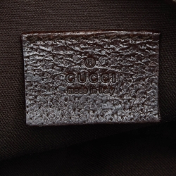 مملوكة مسبقًا Gucci Beige/Brown GG Canvas and Leather Crossbody Bag