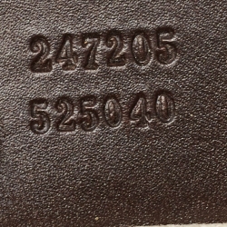 Pre Owned Gucci Brown/Beige GG Canvas and Leather Joy Web Boston Bag