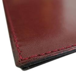 Pre Owned Gucci Bordeaux Leather Chain Crossbody Bag