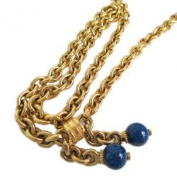 Pre Owned Gucci Bordeaux Leather Chain Crossbody Bag