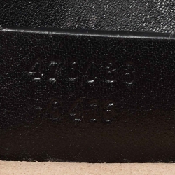 مملوكة مسبقًا Gucci Black Matelassé Leather Super Mini GG Marmont Shoulder Bag