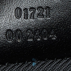 مملوكة مسبقًا Gucci Black GG Canvas and Leather Small Bardot Bag