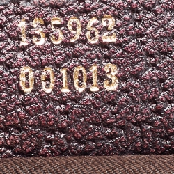 Pre Owned Gucci Beige/Metallic GG Canvas and Leather Limited Edition Tom Ford Bamboo Hobo