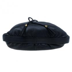 Pre Owned Gucci Black Drawstring Hobo