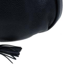 Pre Owned Gucci Black Drawstring Hobo