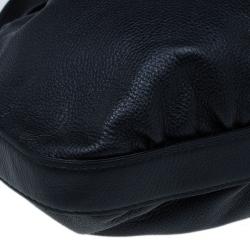 Pre Owned Gucci Black Drawstring Hobo