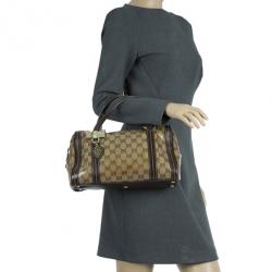 Pre Owned Gucci Guccissima Duchessa Medium Boston