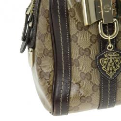 Pre Owned Gucci Guccissima Duchessa Medium Boston