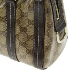 Pre Owned Gucci Guccissima Duchessa Medium Boston