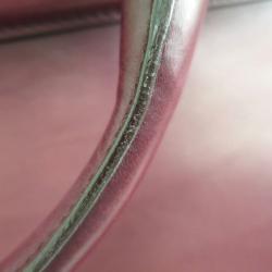 Pre Owned Gucci Bordeaux Leather D-Ring Boston Bag