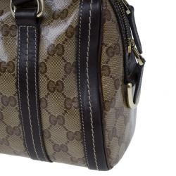 Pre Owned Gucci Guccissima Duchessa Medium Boston Bag