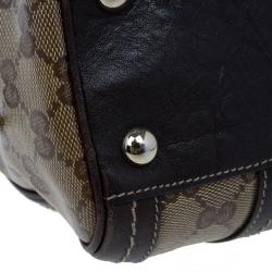 Pre Owned Gucci Guccissima Duchessa Medium Boston Bag