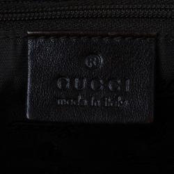 Pre Owned Gucci Guccissima Duchessa Medium Boston Bag