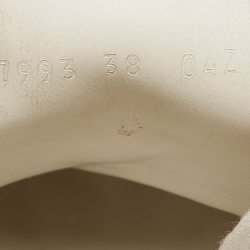 مملوكة مسبقًا Gucci White/Green Leather and Crocodile  Ace Web Sneakers Size 38