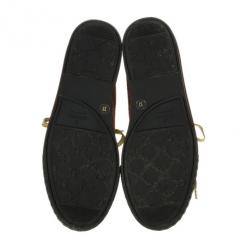 Pre Owned Gucci Brown Guccissima Canvas High Top Sneakers Size 37