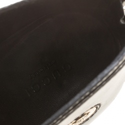 Pre Owned Gucci Black Leather Diana Ankle Boots Size 39