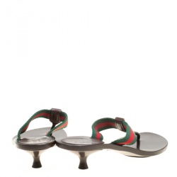 مملوكة مسبقًا صندل غوتشي ثونغ GG شبكة مقاس 38.5