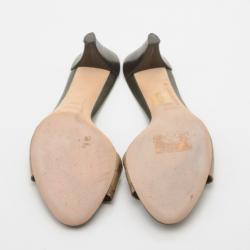 مملوكة مسبقًا Gucci Guccissima Crystal Hysteria Slides Size 39