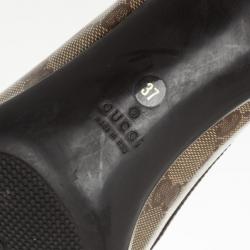 مملوكة مسبقًا Gucci Guccissima Crystal Bow Pumps Size 37