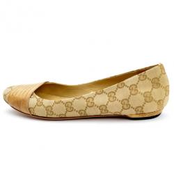مملوكة مسبقًا Gucci Guccissima Ballet Flats Size 39.5
