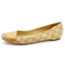 مملوكة مسبقًا Gucci Guccissima Ballet Flats Size 39.5