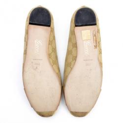 مملوكة مسبقًا Gucci Guccissima Ballet Flats Size 39.5