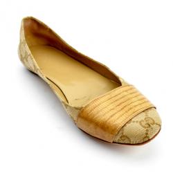 مملوكة مسبقًا Gucci Guccissima Ballet Flats Size 39.5