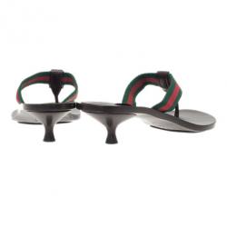 مملوكة مسبقًا صندل غوتشي ثونغ GG شبكة مقاس 38.5