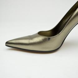 Pre Owned Gucci Malibu Bamboo Pumps Size 37.5