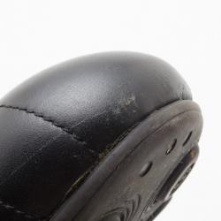 مملوكة مسبقًا Gucci Black Leather Velcro Sneakers Size 43