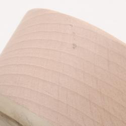 مملوكة مسبقًا Gucci Metallic Guccissima 'Icon Bit' Wooden Clog Slides Size 37.5