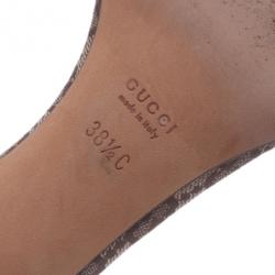 مملوكة مسبقًا صندل غوتشي جوكيسيما شبكة هيستيريا سلايدز مقاس 38.5