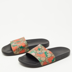 Gucci strawberry hot sale slide sandal