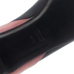 Pre Owned باليرينا غوتشي لونين زخارف معدنية مقاس 38.5