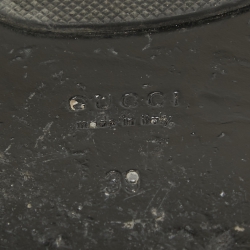 Pre Owned Gucci Pink Leather GG Marmont Thong Flats Size 39