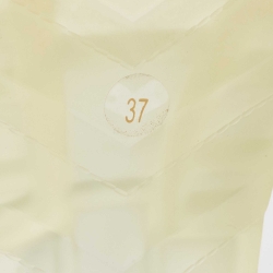 مملوكة مسبقًا Gucci Transparent Rubber Embossed Logo Slide Sandals Size 37